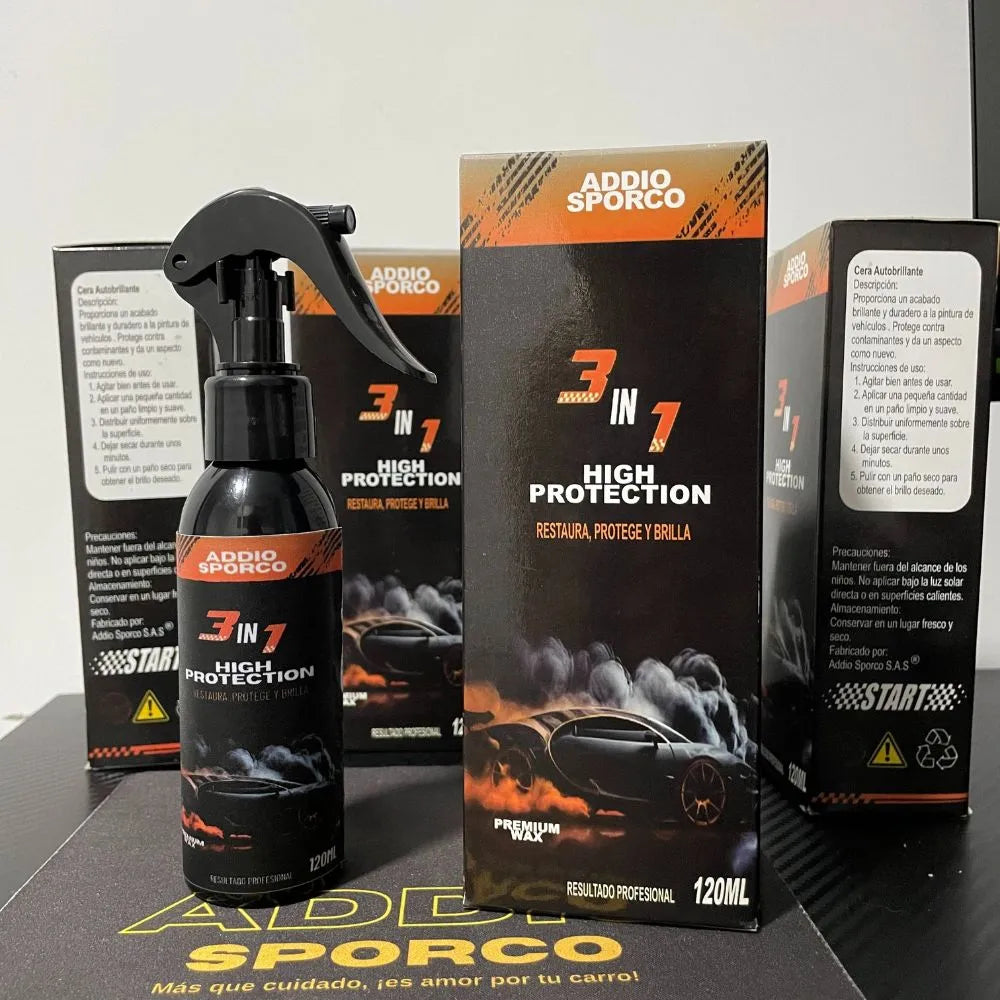 Brilla como Nuevo – Premium Wax 3 en 1